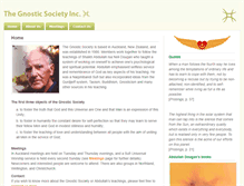 Tablet Screenshot of gnosticsociety.co.nz